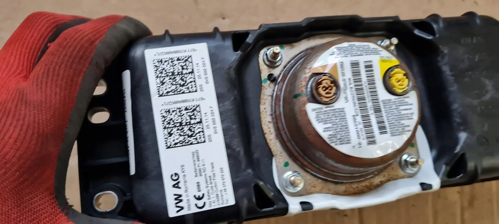 фото №11, S3 8v sedan a3 подушка повітря консолі подушка безпеки пасажира 8v0880204f