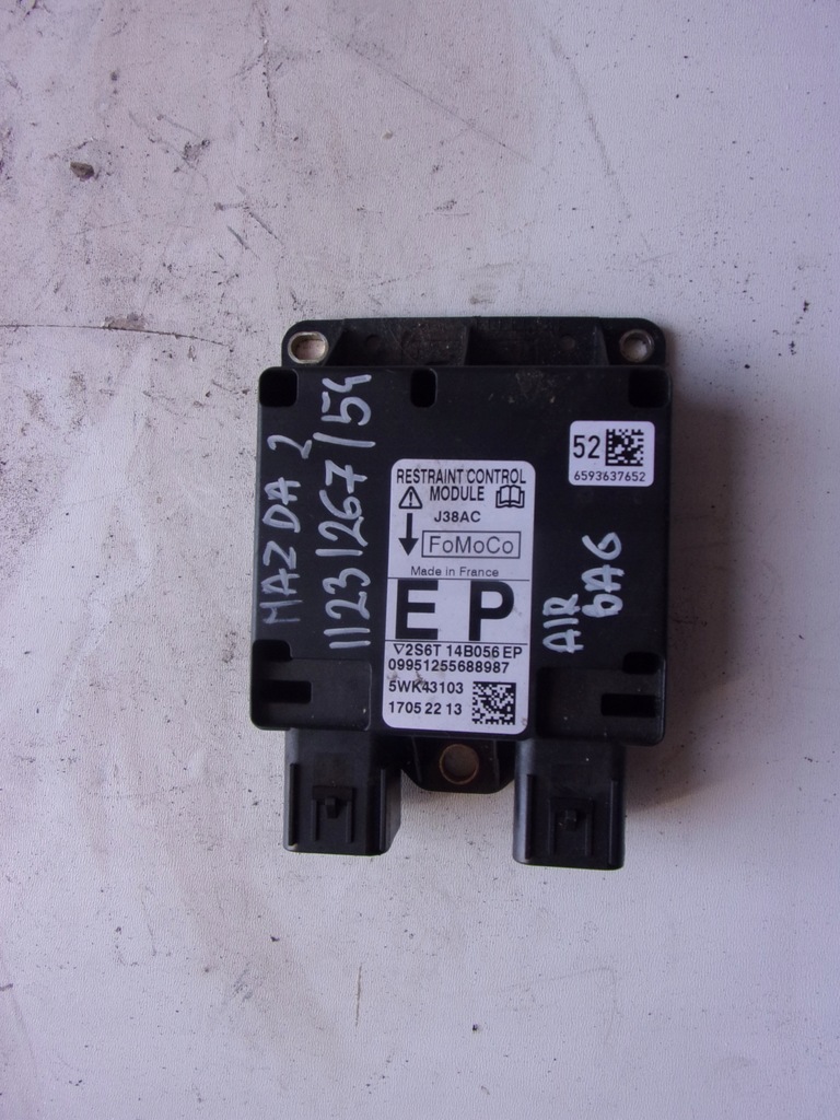 фото №1, Датчик air bag mazda 2 5wk43103