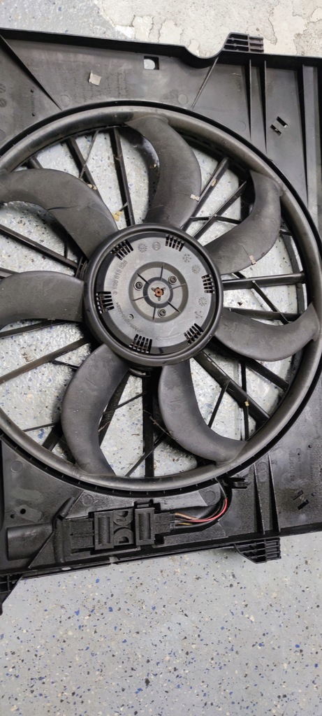 фото №14, Mercedes w211 w219 вентилятор радіатора 2115001693