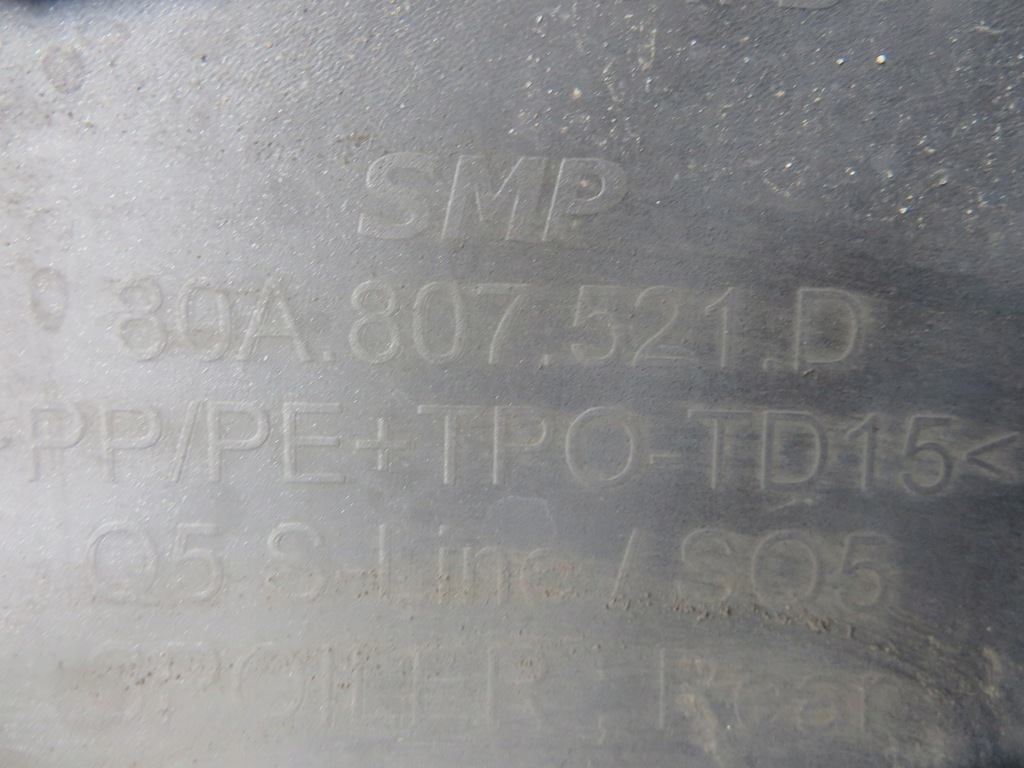 фото №8, Audi q5 80a s line спойлер задняя диффузор