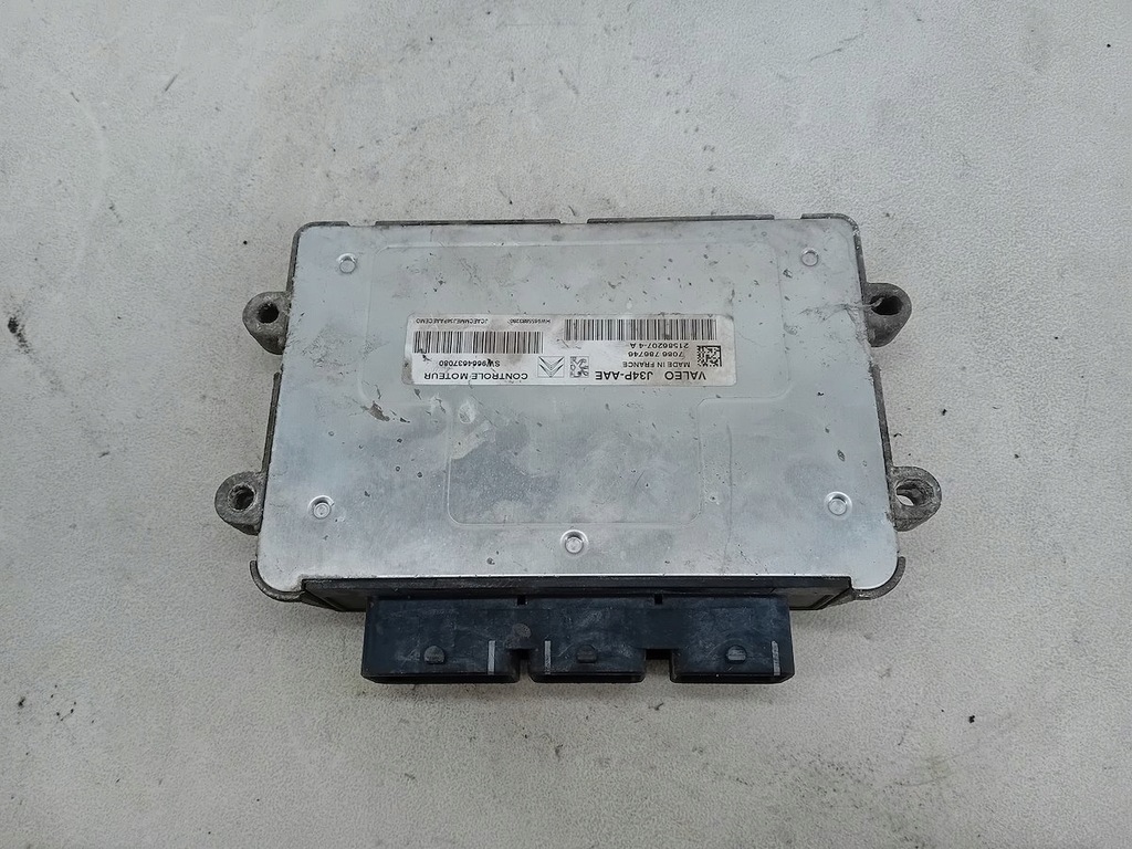 фото №7, Бортовий комп'ютер, блок керування peugeot 206 9664637080 j34p-aae 1.4 8v