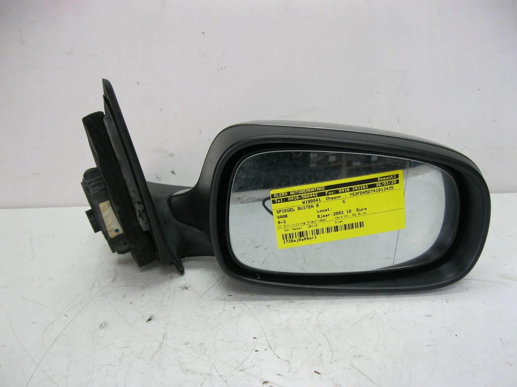фото №1, Зеркало правое saab 9-3 02-