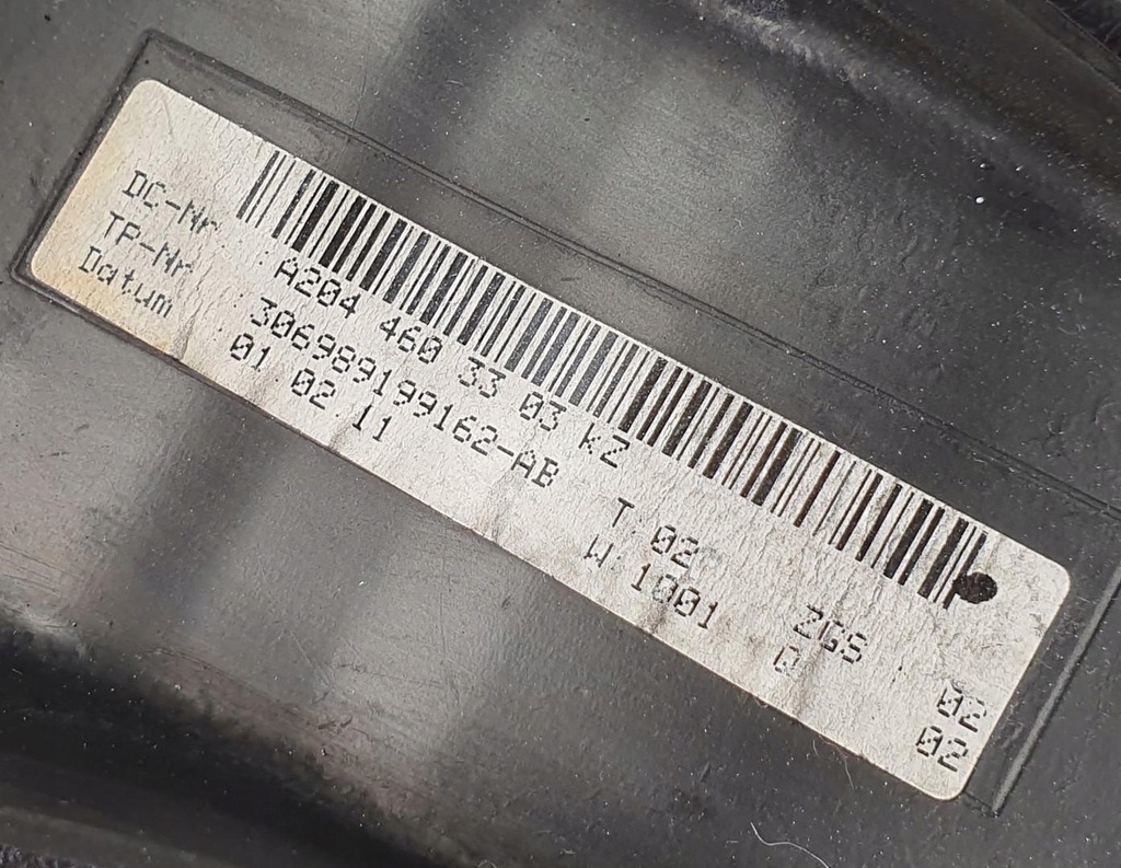 фото №13, Воздуховод кожа mercedes glk x204 a2044603303