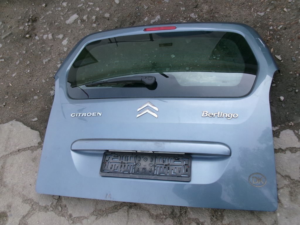 фото №1, Citroen berlingo iii кришка багажника задня багажника комплектна