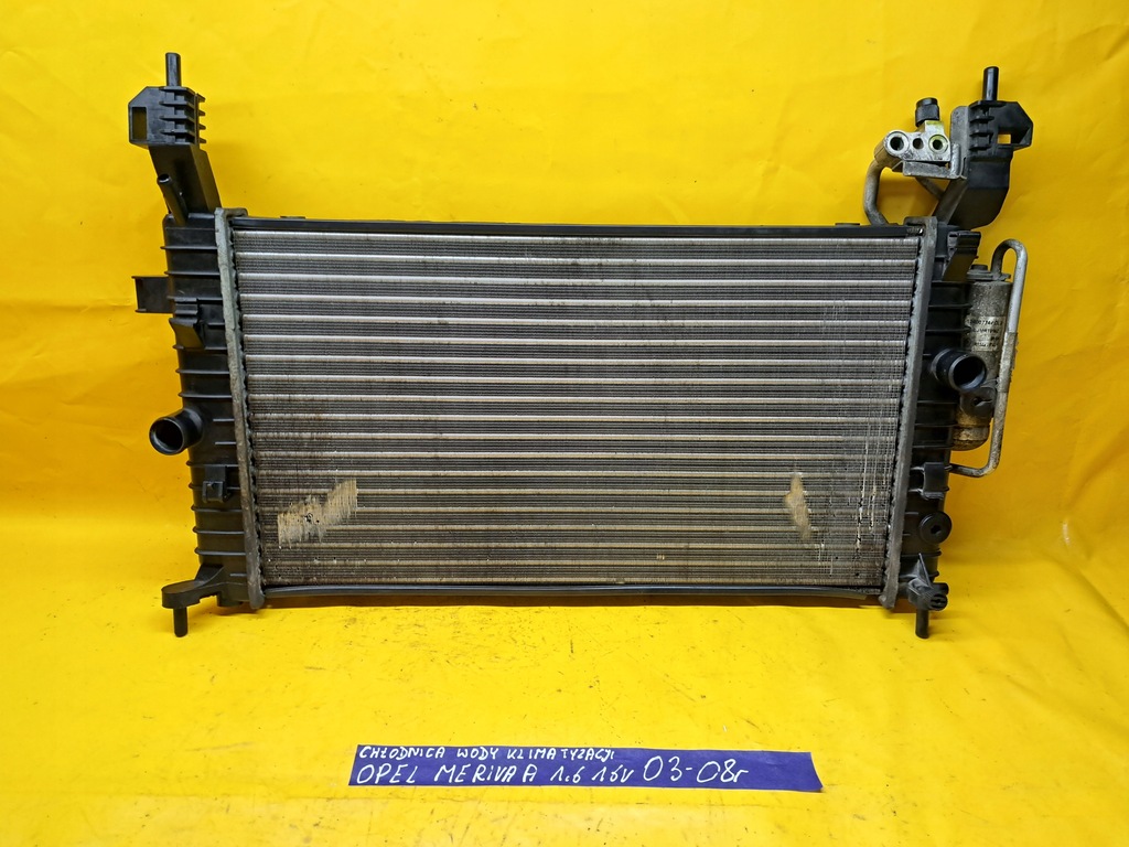 фото №7, Радіатор wody, кондиціонер opel meriva a 1,6b 16v 03-08r