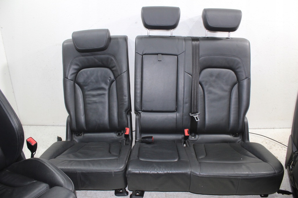 фото №7, Audi q5 8r сиденья кожа полная электрика комплект туннель средний