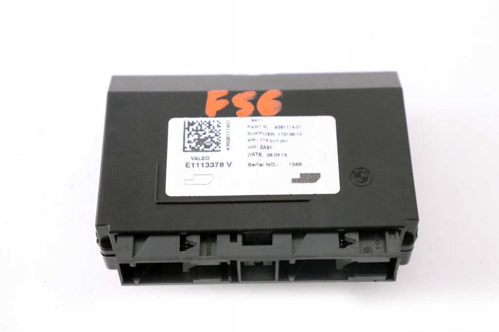 фото №1, Bmw f20 f30 модуль блок керування сидіння 9381114