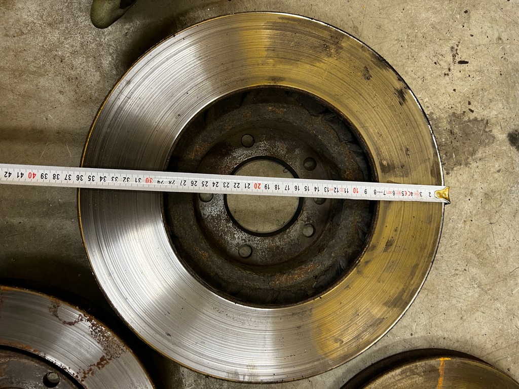 фото №14, Комплект тормозные диски тормоза суппорты porsche cayenne 7p5 lift 4.2d