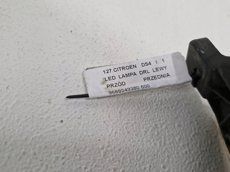 фото №11, Citroen ds4 1 i led лампа do движение dziennej drl левый перед левая передняя
