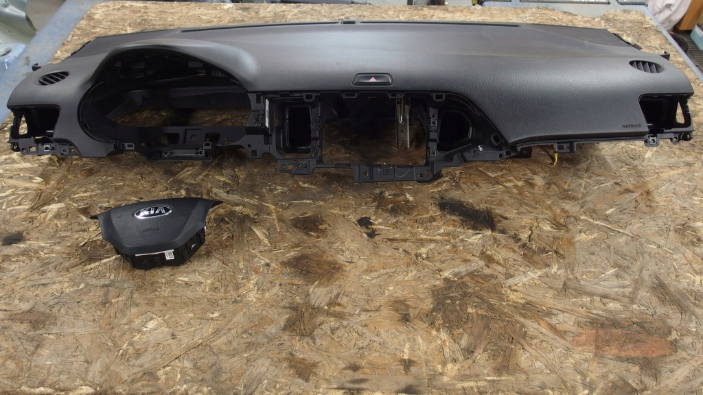 фото №1, Kia picanto ii приборная панель air bag демонтаж