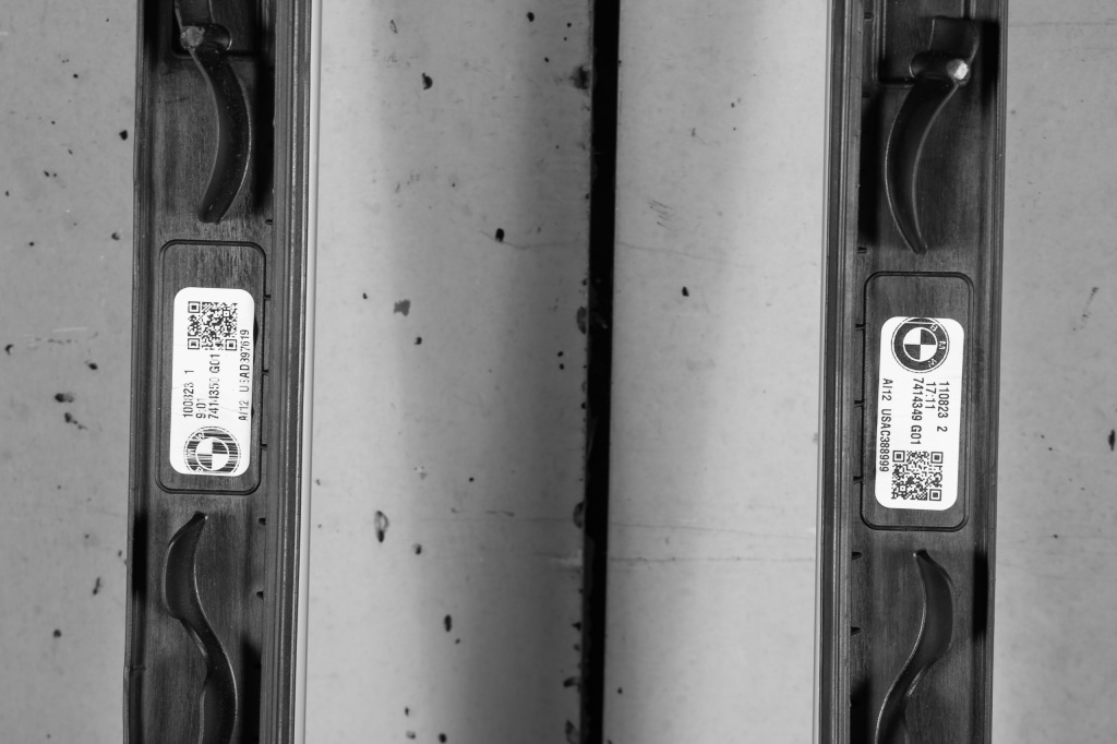 Bmw x3 g01 x3m f97 рейлинги кровельные рейлинг правый  левое  satyna 7414350 7414349 Цена