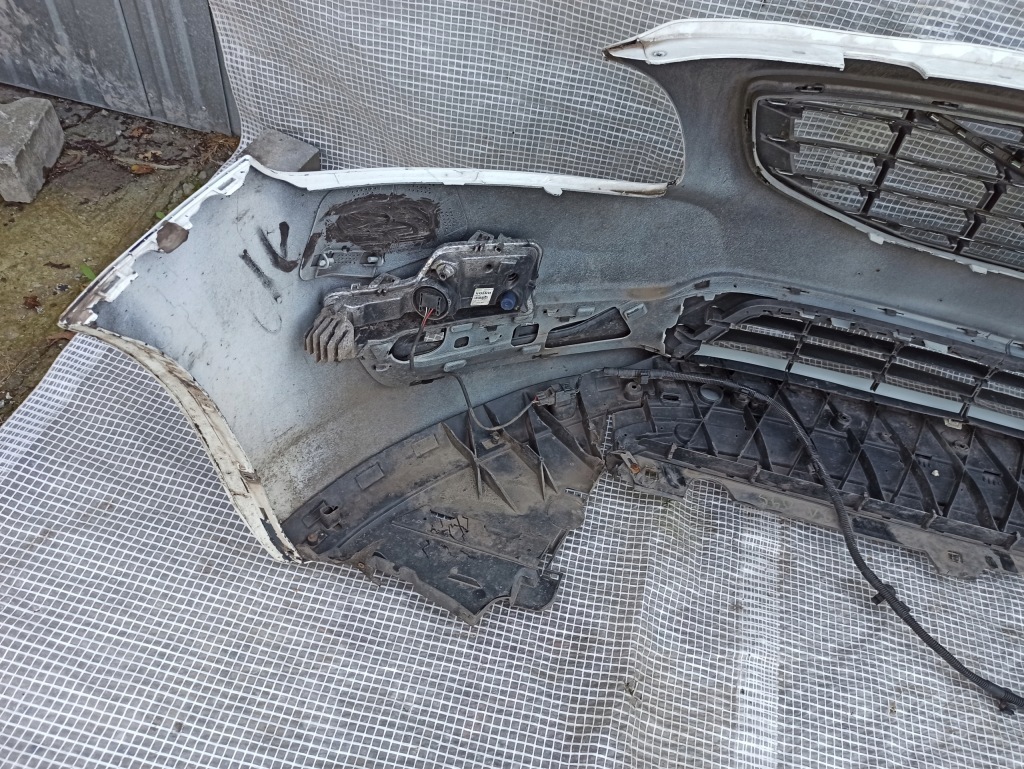 Volvo s60 ii v60 lift 13-18 бампер передний перед kompletny белый 614 в Украине