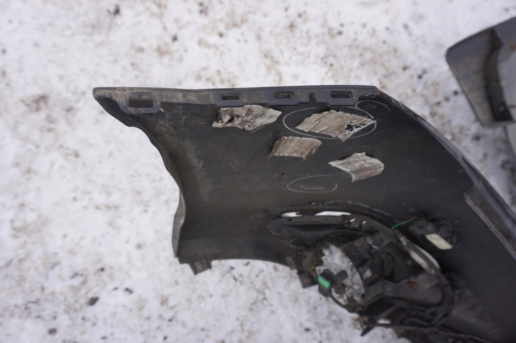 фото №16, Mazda 6 gj бампер передний 41w чёрный решётка радиатора противотуманная фара ghp9 датчик 2014rok