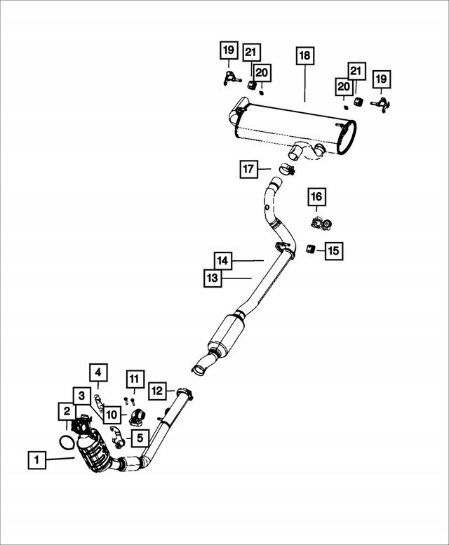 фото №6, Каталізатор kat 2.0 t wrangler jl 2018+