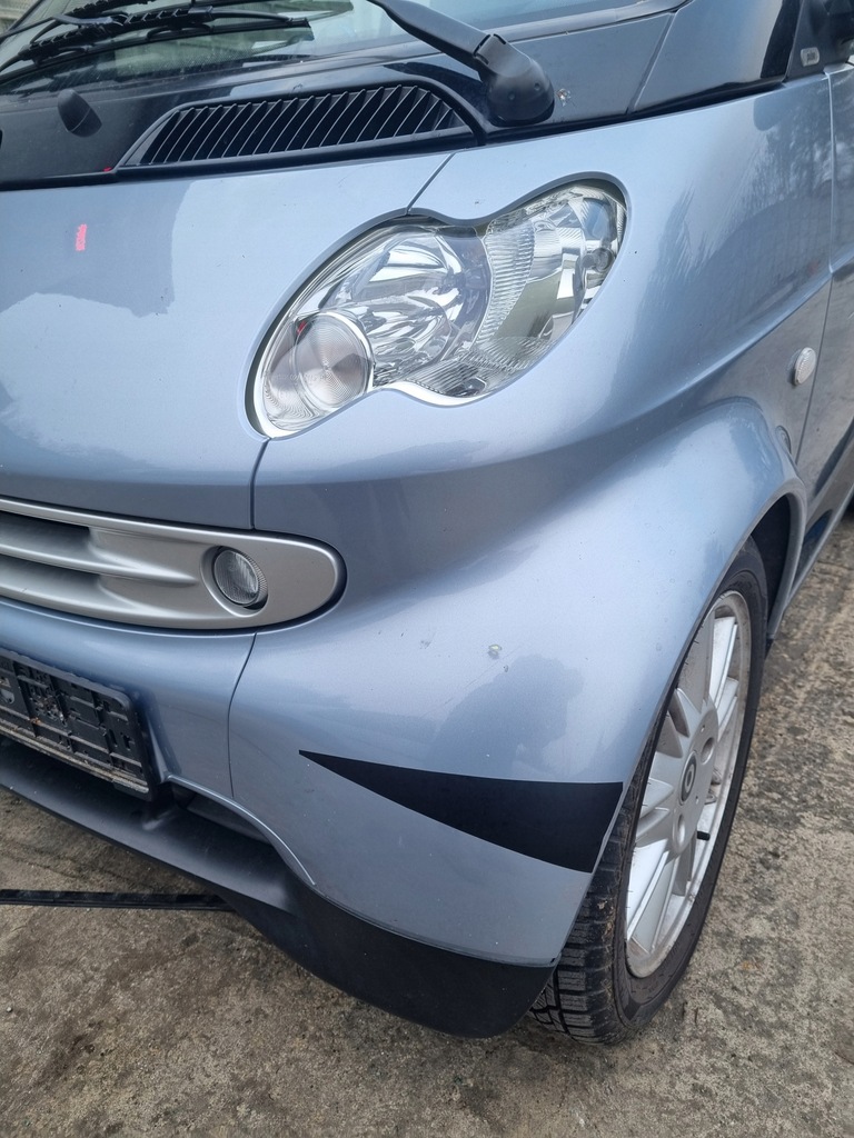 фото №14, Smart i fortwo cabrio 98-07 2001 r. kompletny бампер перед передній