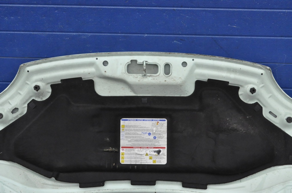 фото №9, Fiat 500 капот крышка отсек двигателя шумоизоляция