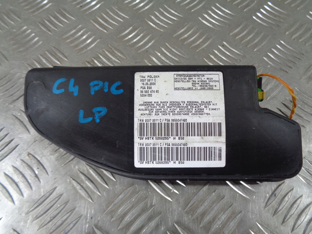 фото №1, Citroen c4 9655047480 левая