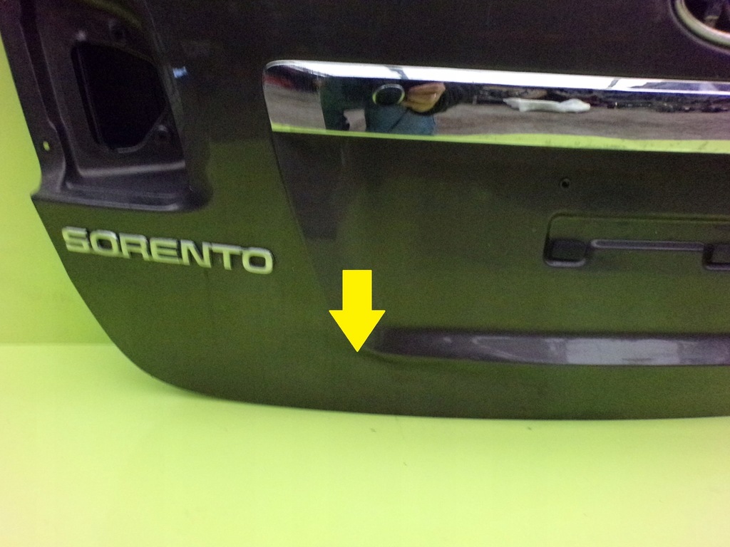 фото №5, Крышка багажника задняя лак do d0 kia sorento ii 11r