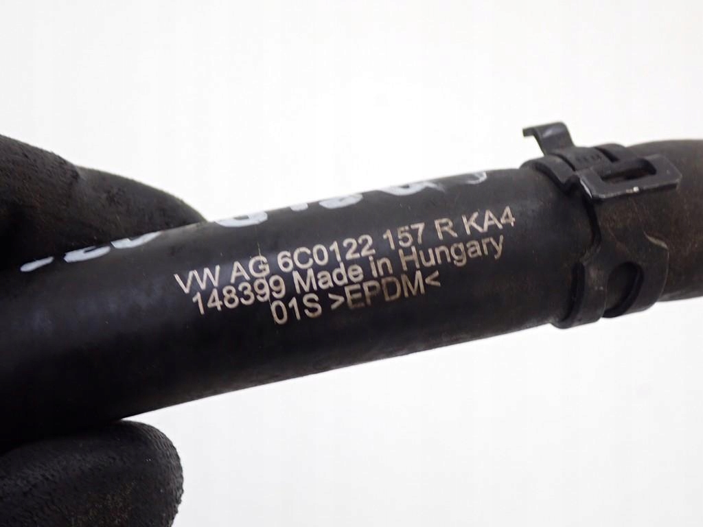 фото №4, Wąż шланг трубка wody 6c0122157r toledo iv skoda rapid 1.4 tdi cus 17r