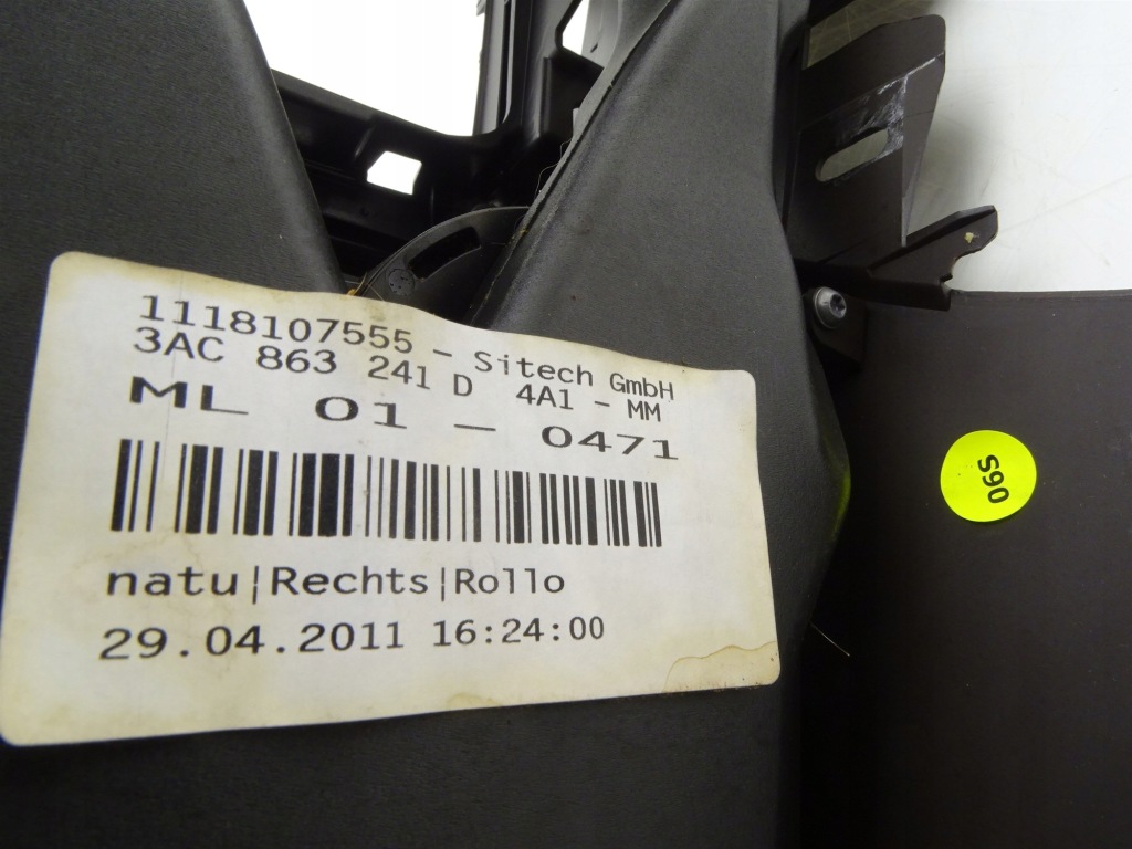 Туннель средний подлокотник решётка комплектный  бардачок 3ac863241d vw passat b7 в Украине