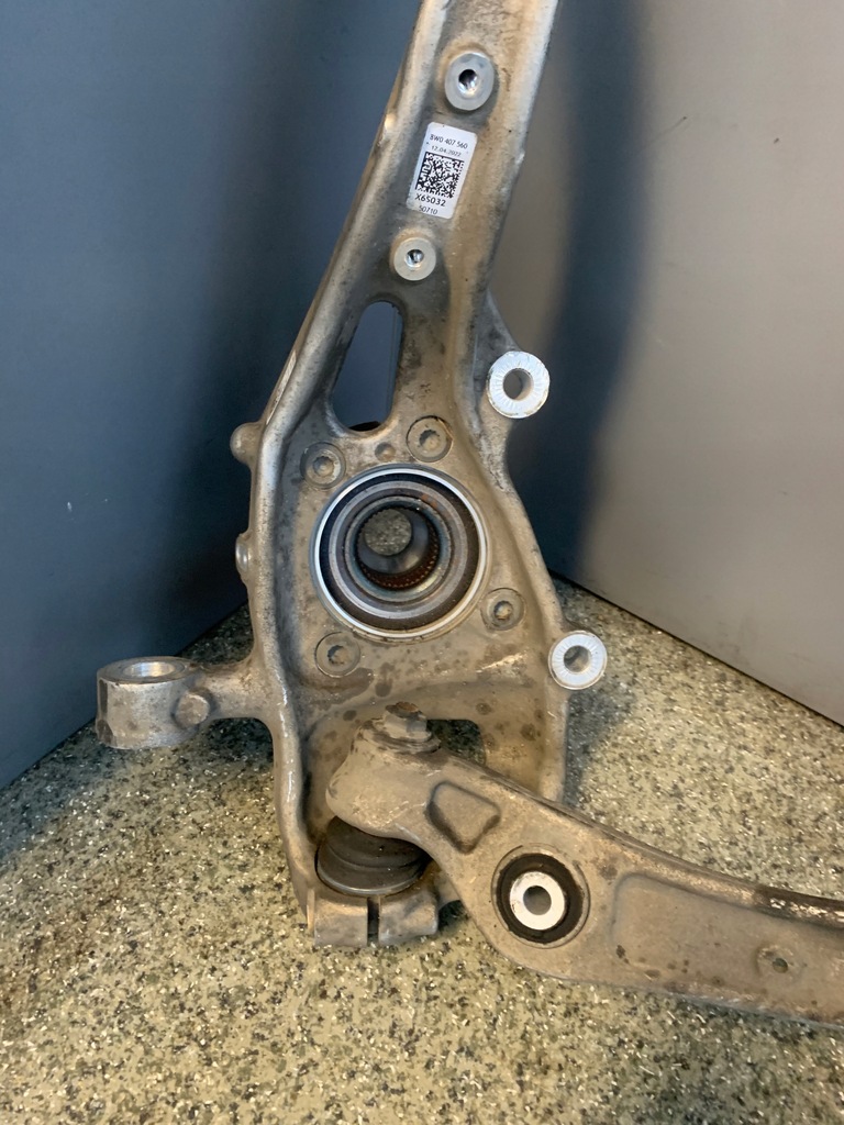 фото №7, Audi a4 b9 a5 8w поворотний кулак права передня перед важіль ступиця 8w0407560