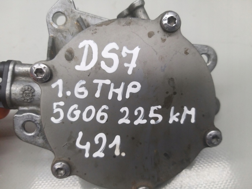 фото №10, Насос вакуум вакууму 1.6 thp 225km 5g06 citroen ds7 3008 508 9818781980