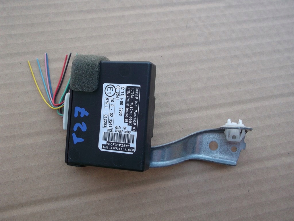 фото №1, Toyota avensis iii t27 модуль иммобилайзер