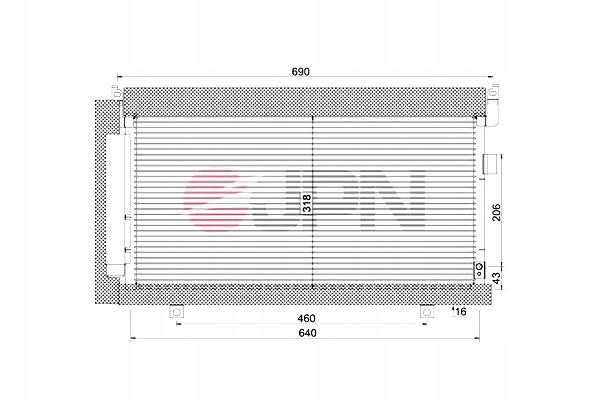 фото №4, Конденсатор кондиционера jpn