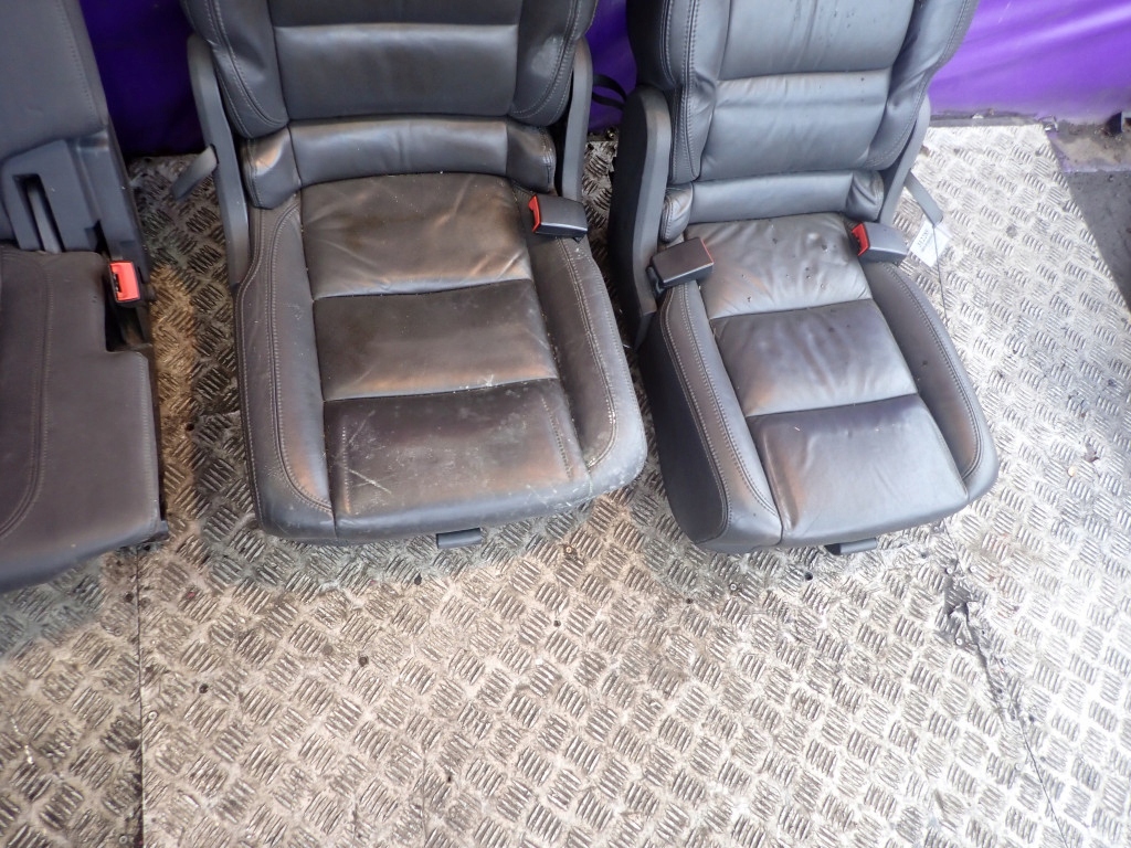 фото №6, Vw touran i 03-06 сидіння задня заднє сидіння задня 2 3 ряд шкіра