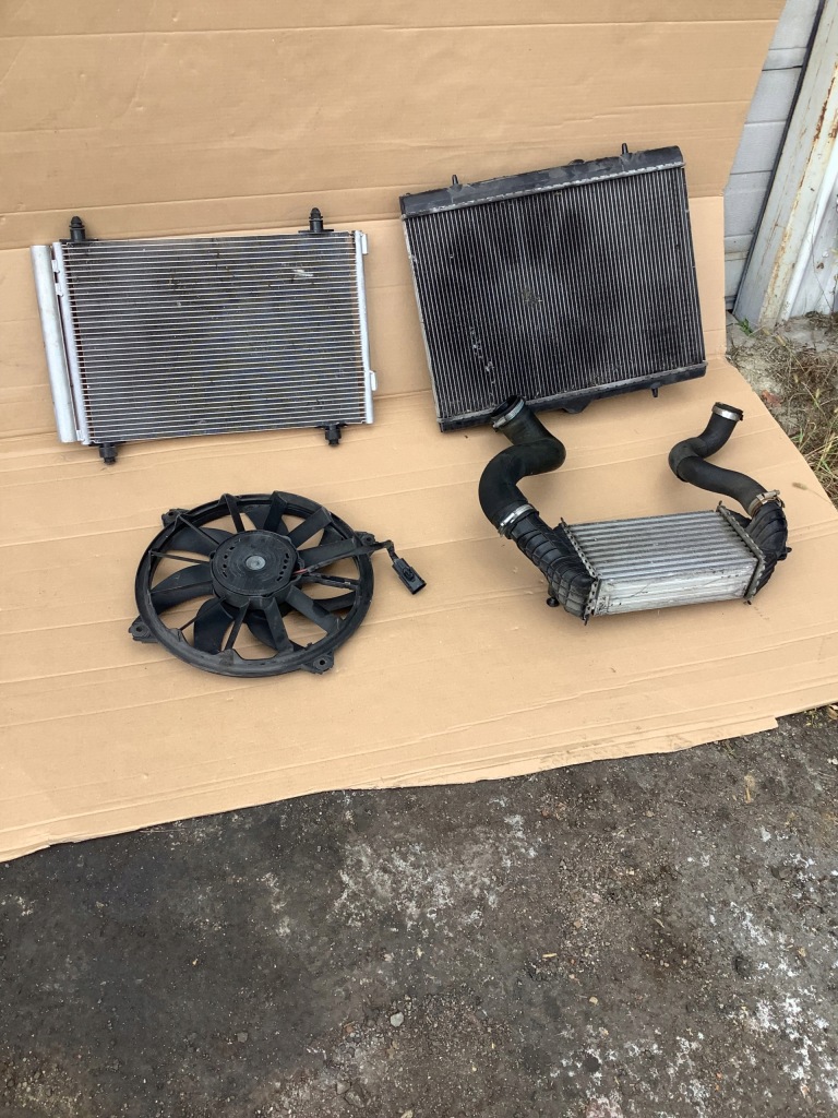 фото №1, Citroen c4 ii ds4 вентилятор радиатора 2.0hdi