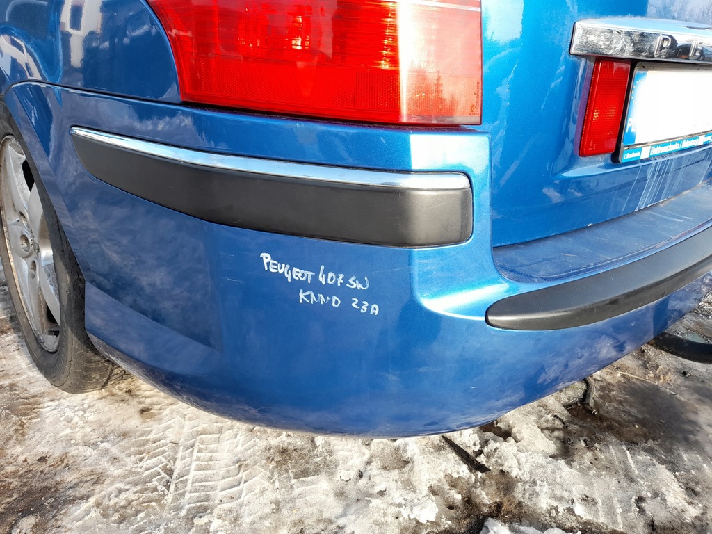 фото №11, Peugeot 407 sw бампер задня задній задній knnd