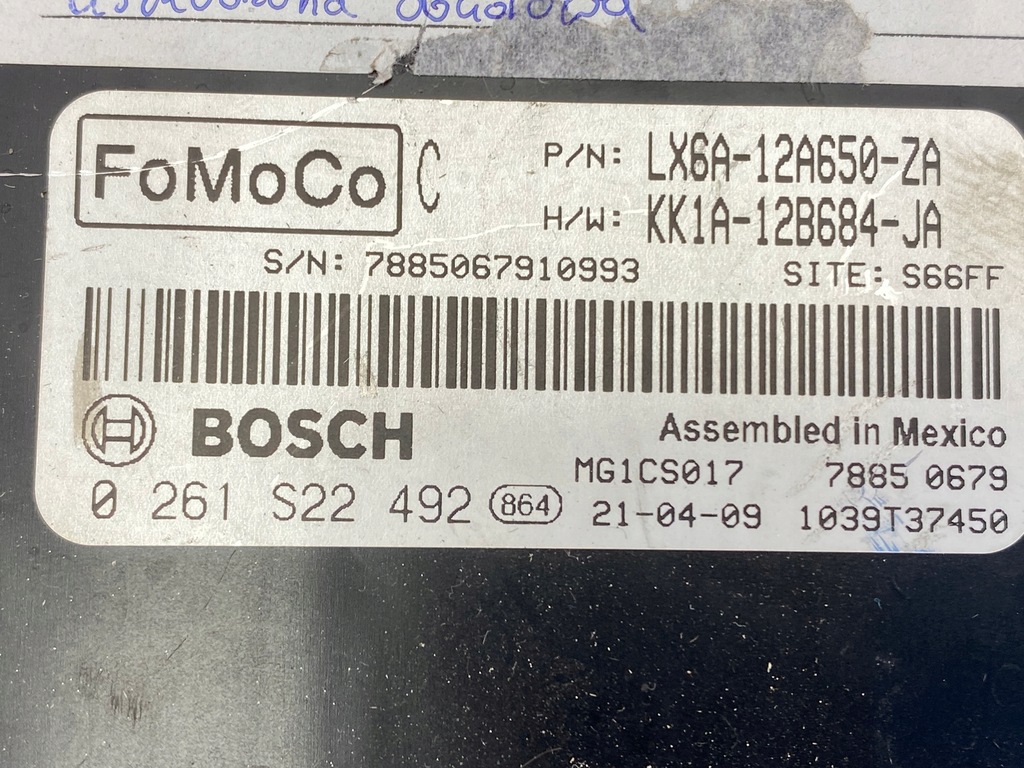 фото №10, Блок управления двигателя бортовой компьютер ford escape kuga mk3 2020+ usa