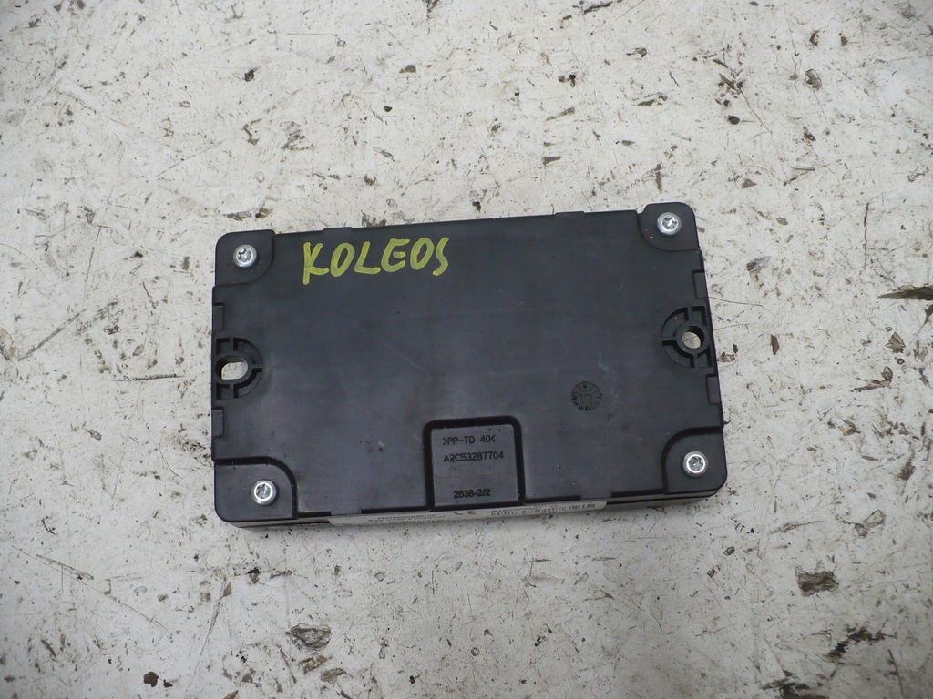 фото №1, Блок управления модуль навигации renault koleos i 1