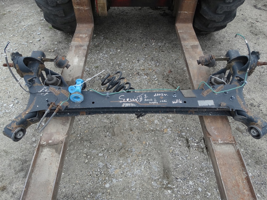 фото №1, Балка підвіска oś renault scenic ii 1.5 dci