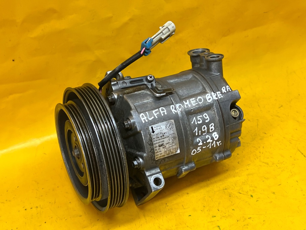 фото №9, Компресор кондиціонера alfa romeo 159 1,9 2,2b jts brera 05-12r 589097214 .