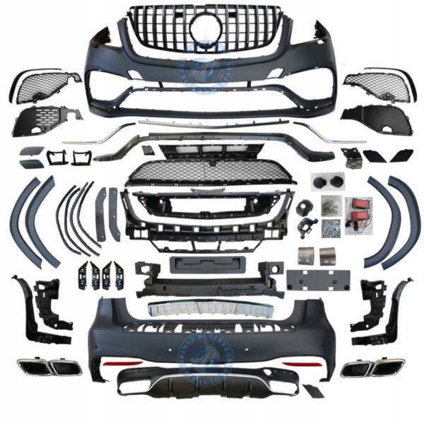 фото №1, Full кузов kit mercedes x166 gls 12-15 look amg 63s