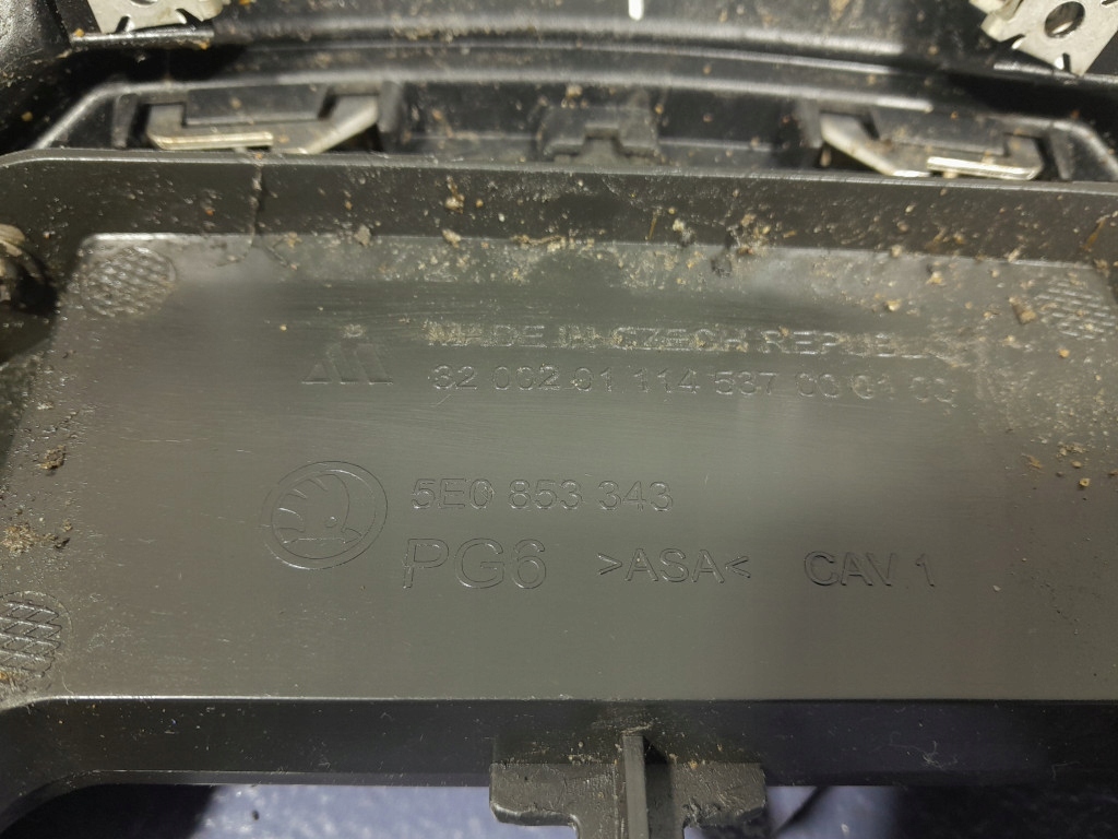 фото №11, Skoda octavia iii lift решітка радіатора решітка радіатора бампера перед 5e0853343