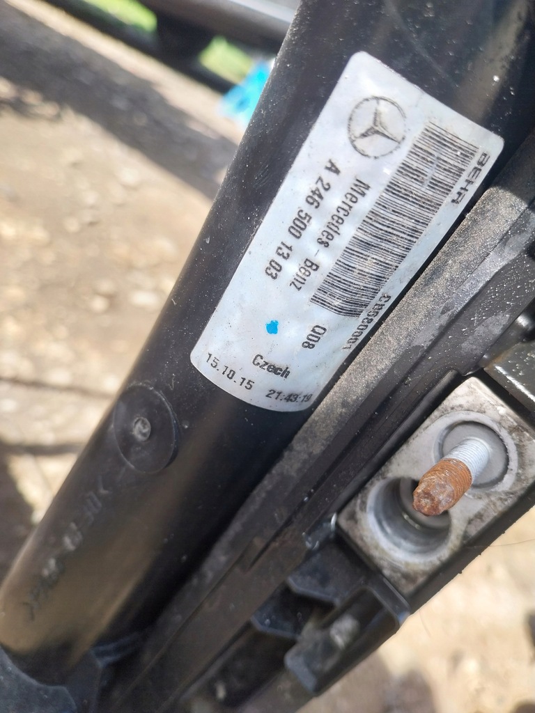 фото №7, Mercedes w117 c117 cla 2.2 cdi комплект радиатор woda интеркулер вентилятор