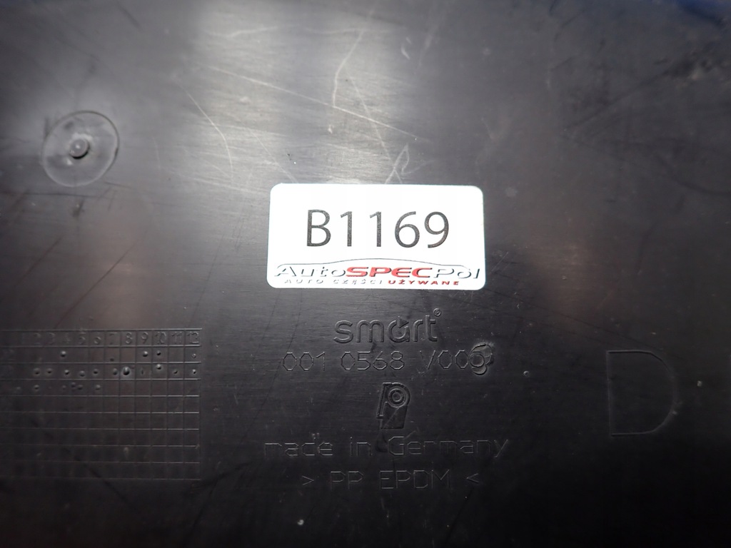 фото №15, Szt підкрилок правий задня smart roadster 452 0010568v006