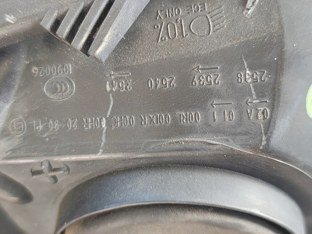 фото №11, Лампа передняя левая renault megane iii 260602446r