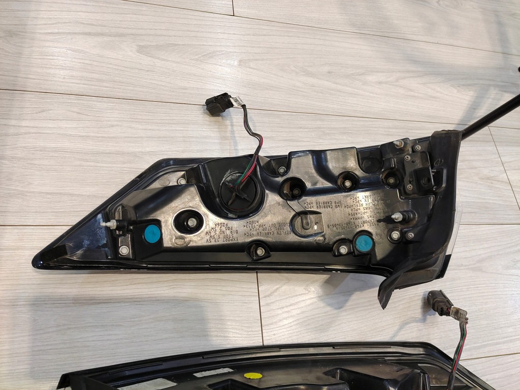 фото №6, Лампа w крыло задняя оригинальный номер titanium st bdb ford edge 19 lift usa 19-24r