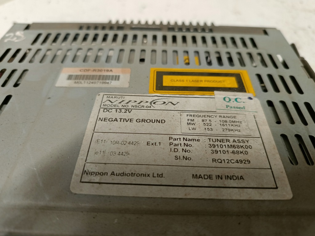 фото №3, Радіо suzuki alto