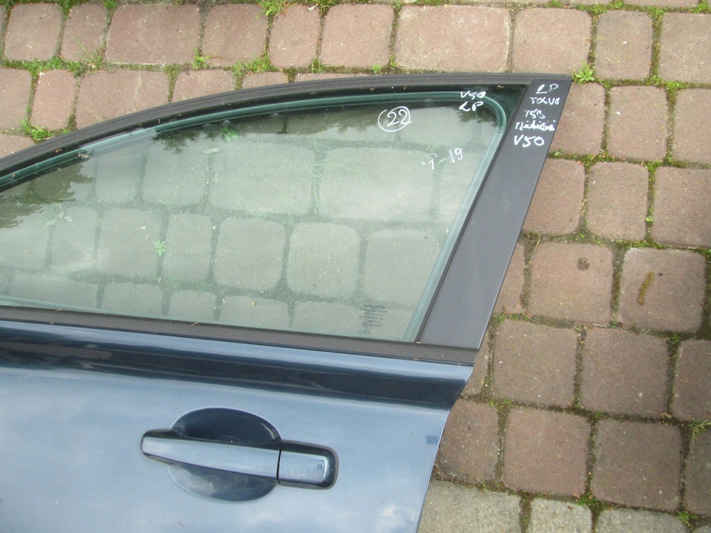 фото №11, Дверь задняя volvo v50 2004-12 серебристый чёрные