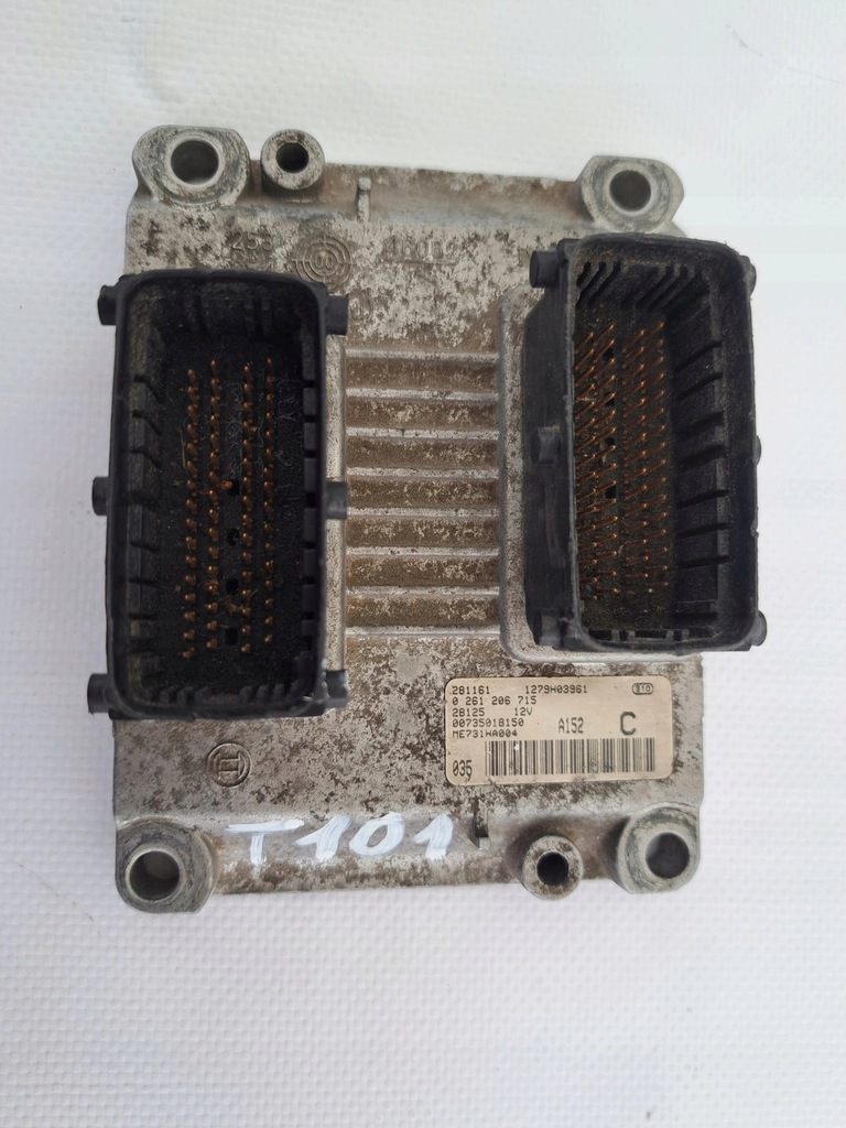 фото №2, Alfa romeo 147 0261206715 ecu бортовой компьютер оригинал