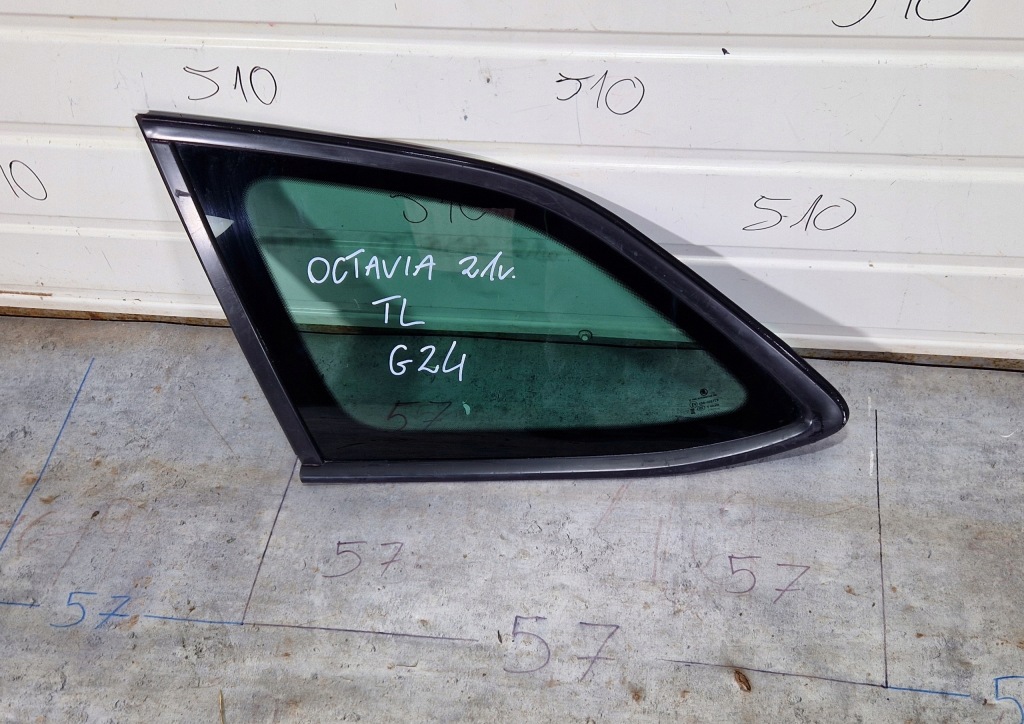 фото №1, Skoda octavia iv kombi стекло кузовная левый задняя задняя 5e7845297