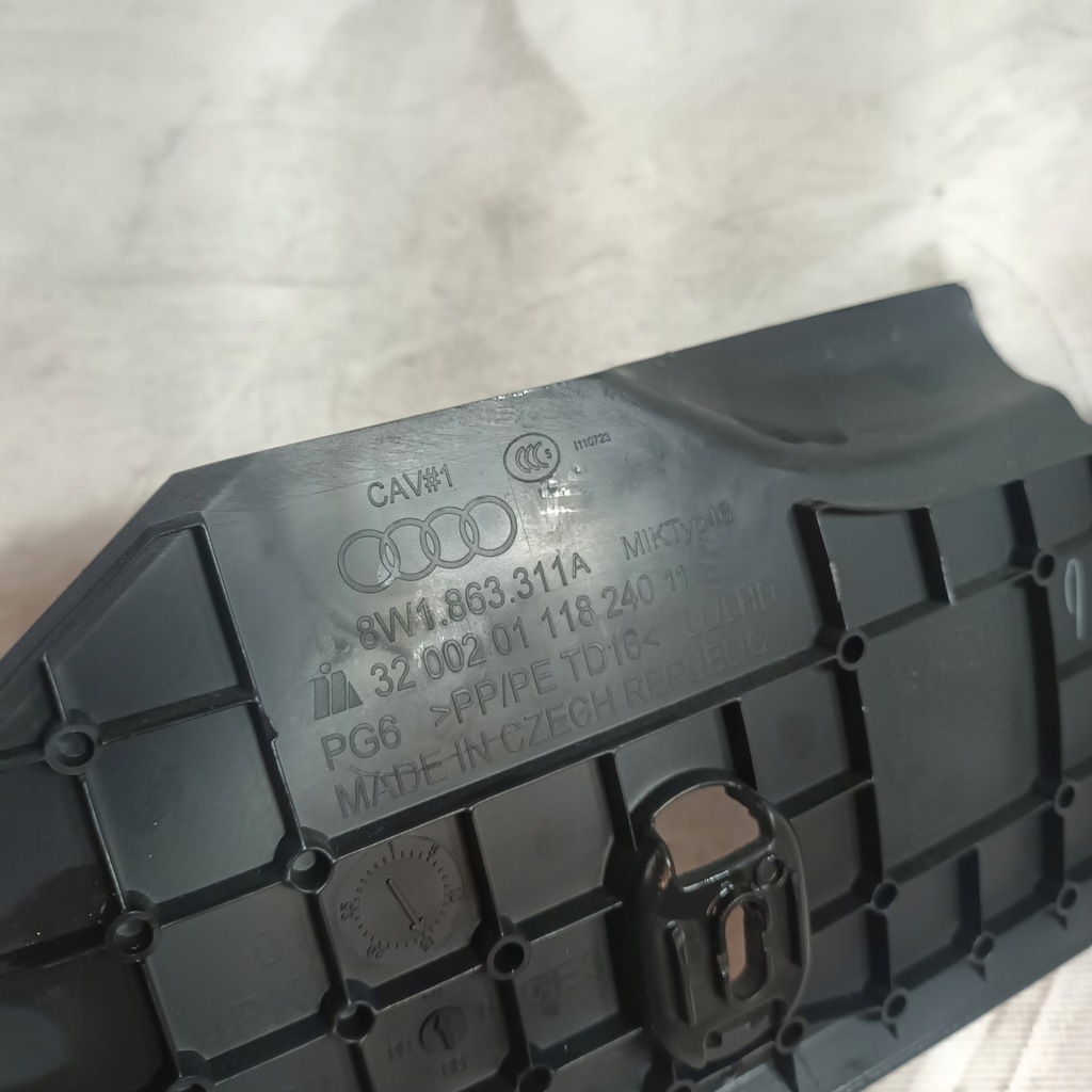 фото №13, Audi a5 s5 18- защита заглушка туннель правая левая usa