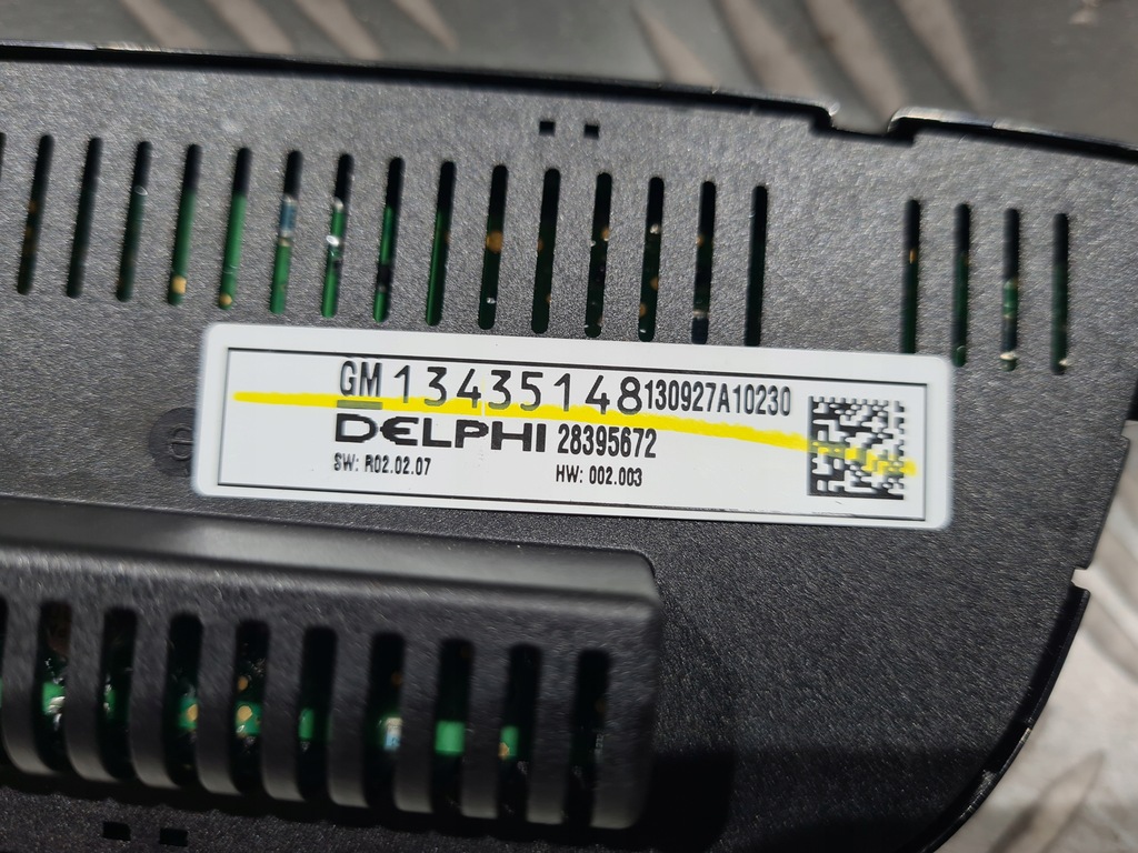 фото №6, Панель кондиціонера повітровід opel astra j