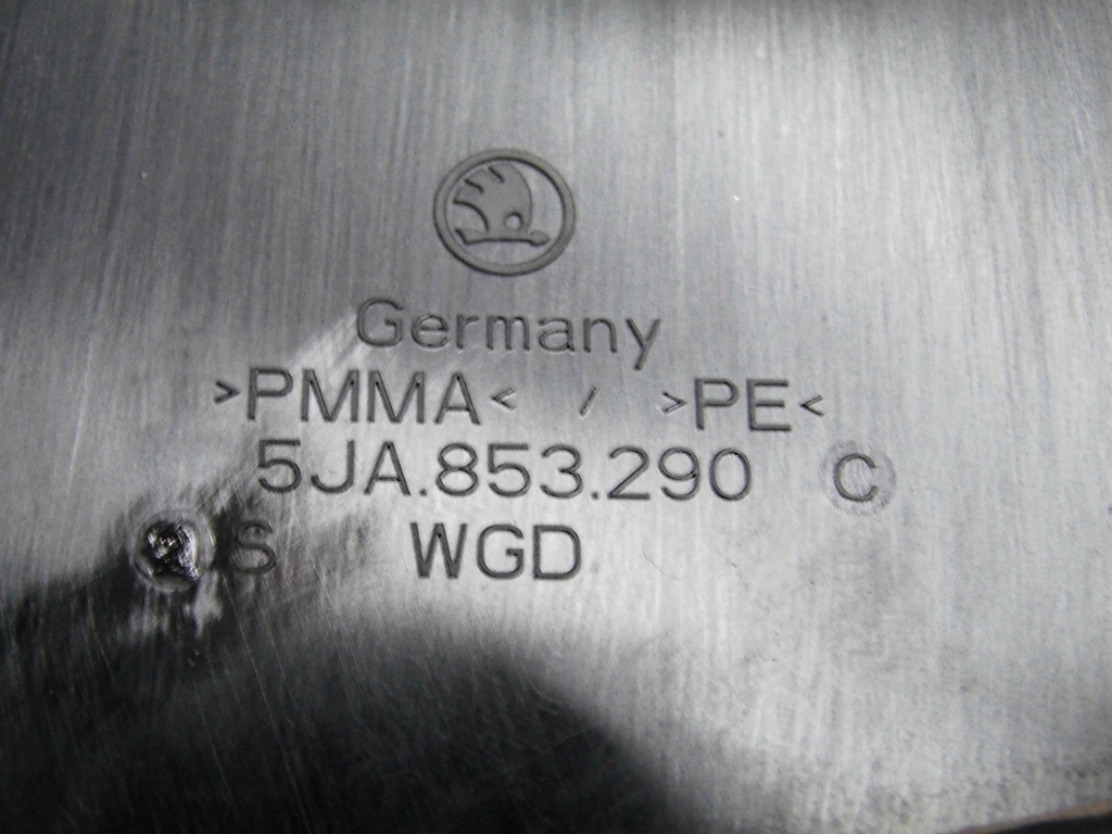 фото №8, Молдинг накладка стойка 5ja853290 skoda rapid toledo iv правая оригинал