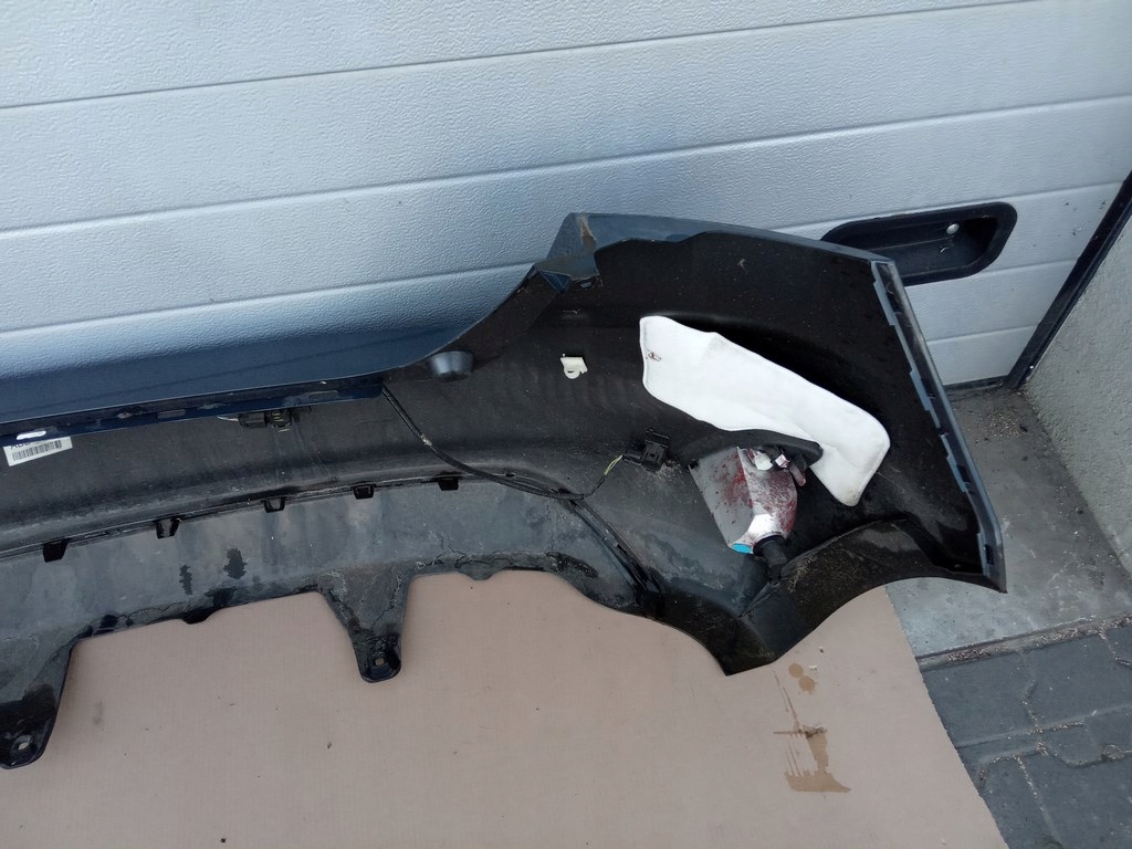 фото №9, Ford fiesta mk8 2017-23r.- бампер задня 4xpdc kpl.