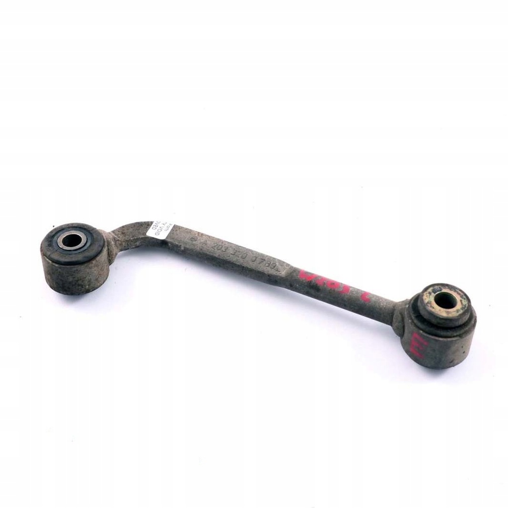 фото №12, Mercedes w203 c209 тяга стабилизатора левый задняя